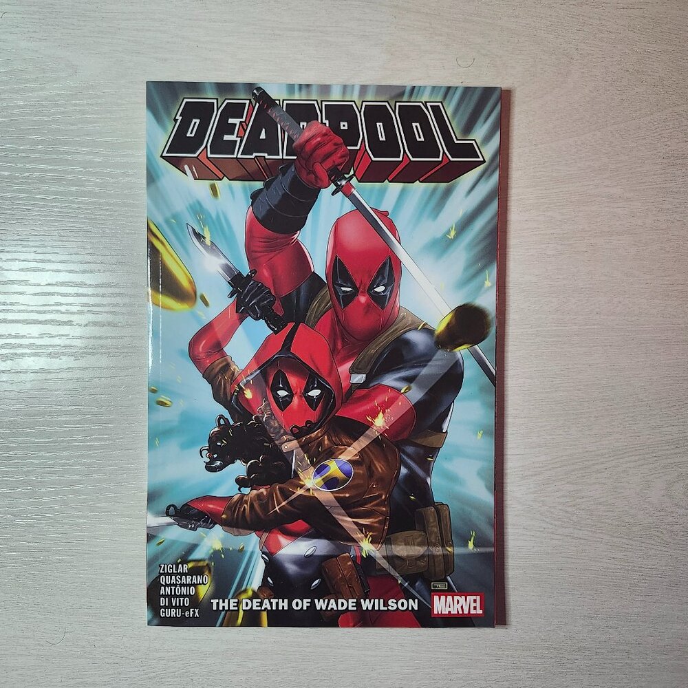 Deadpool Vol 2 by Cody Ziglar the Death of Wade Wilson Marvel Comics